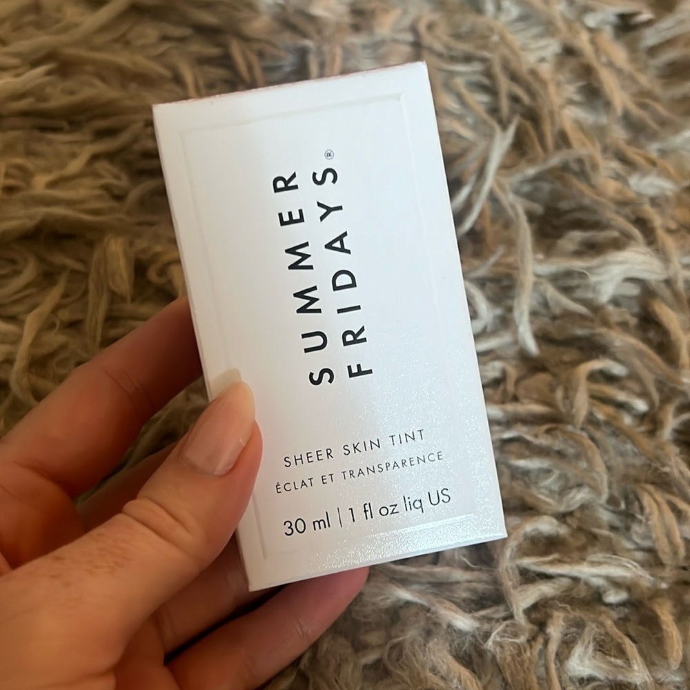Summer Fridays sheer skin tint